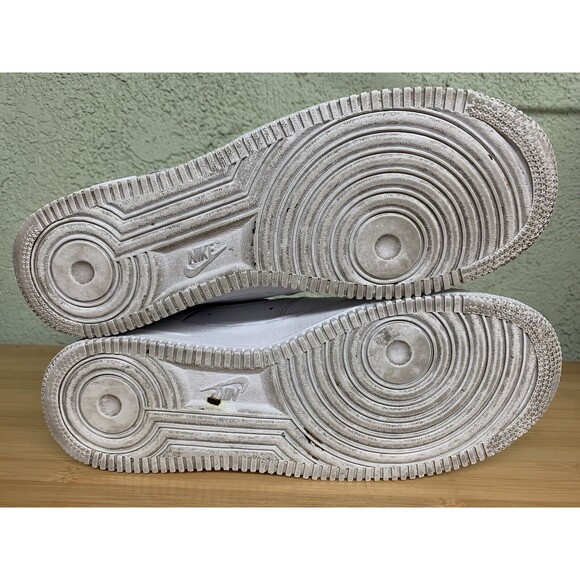 Rare  Nike Air Force 1 \'07 LV8‎ Under Construction White Grey BQ4421-100 Size 9 main image 5